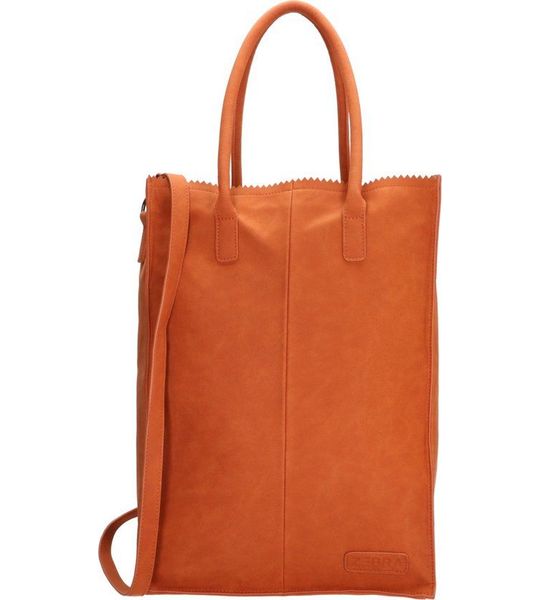 Zebra Natural Bag Rosa XL Brique Suedine