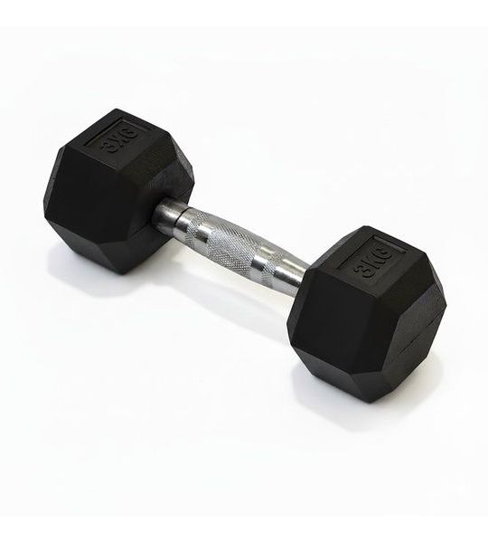 Gegomde Halter 3kg - Zeshoekig IJzeren Gewicht voor Fitness