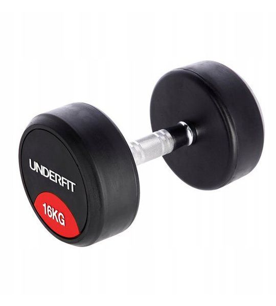 UNDERFIT Halter Gummed 16 kg - Kracht & Fitness Training
