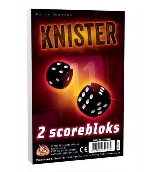 White Goblin Games Uitbreidingsset Knister Scorebloks (nl)