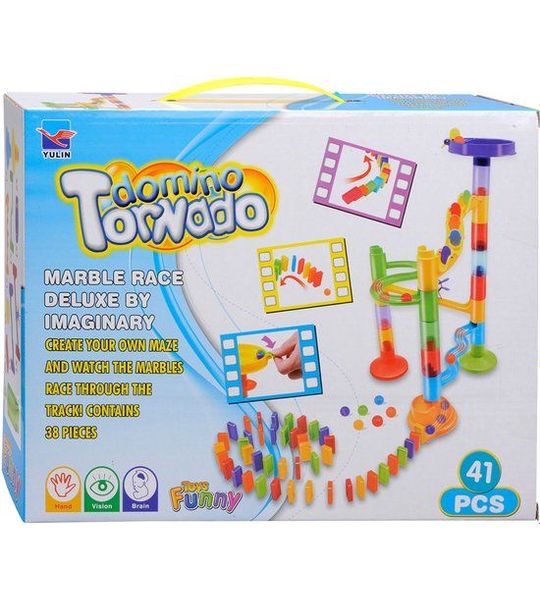 Knikkerbaan met Domino, 41dlg.