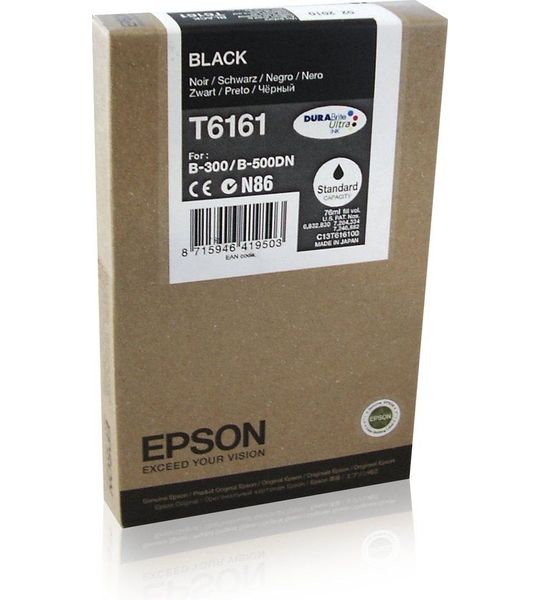 Epson T6161 zwart