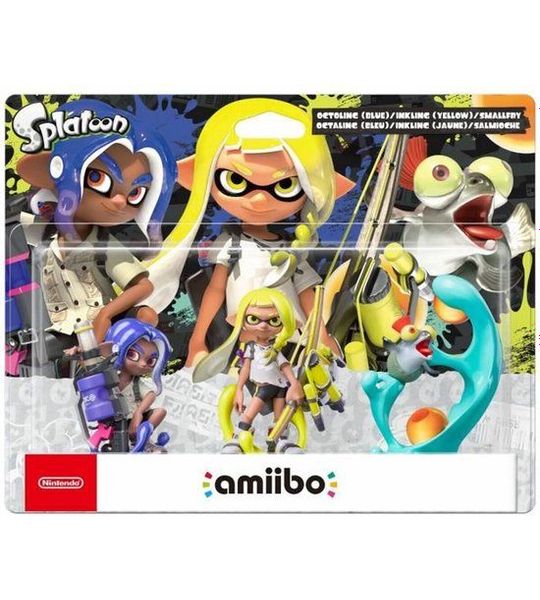 Amiibo - Splatoon 3 Inkling, Octoloing & Smallfry