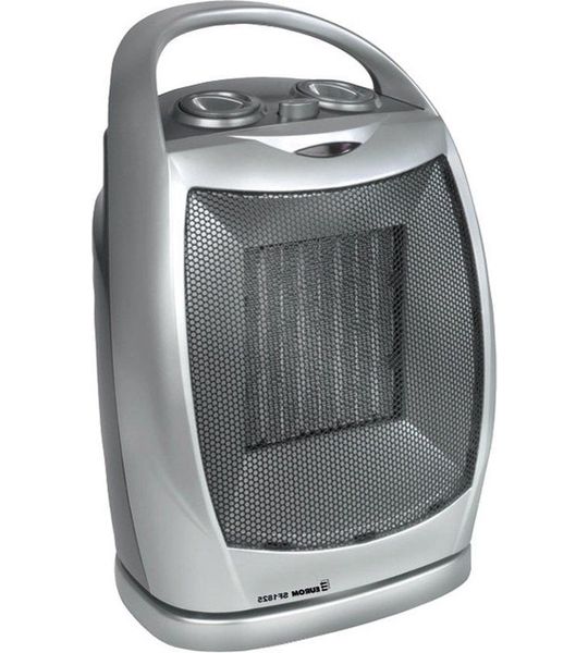 Eurom SF 1525 Heater Keramische kachel Zwart