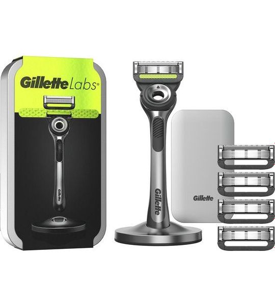 Gillette Labs met Exfoliërende Strip | Incl. 5 mesjes