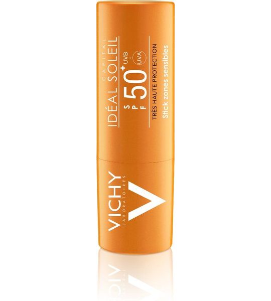 Vichy Ideal Soleil Stick Gevoelige Zones SPF50+