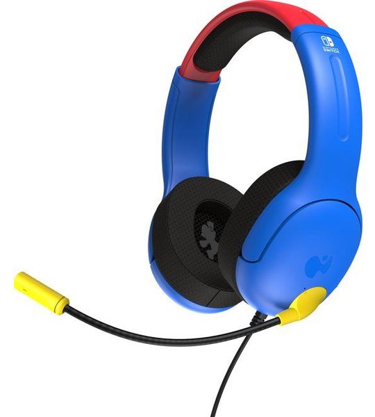 PDP Gaming Lvl40 Airlite Bedrade Headset - Nintendo Switch Mario