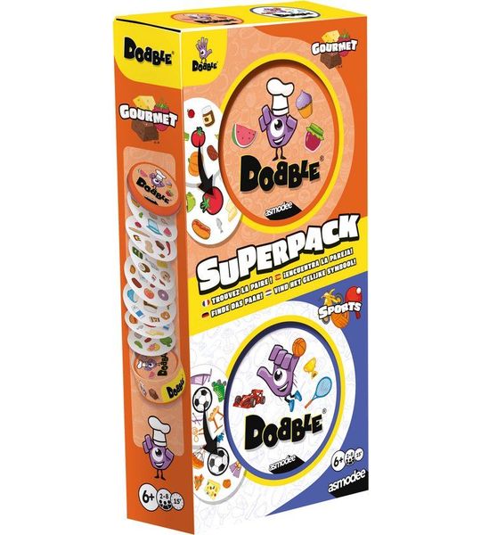 Dobble - Double Pack - Gourmet + Sports - Kaartspel NL