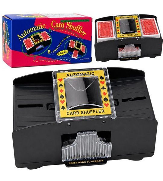 Automatische elektronische speelkaartenschudmachine 2 decks