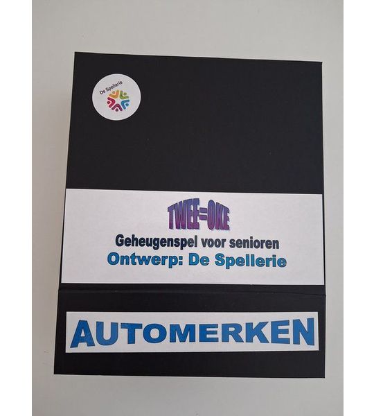 De Spellerie Twee=Oke Automerken dementie spel reminiscentie geheugen