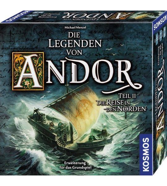 Kosmos Andor De Reis naar het Noorden - Uitbreiding Bordspel
