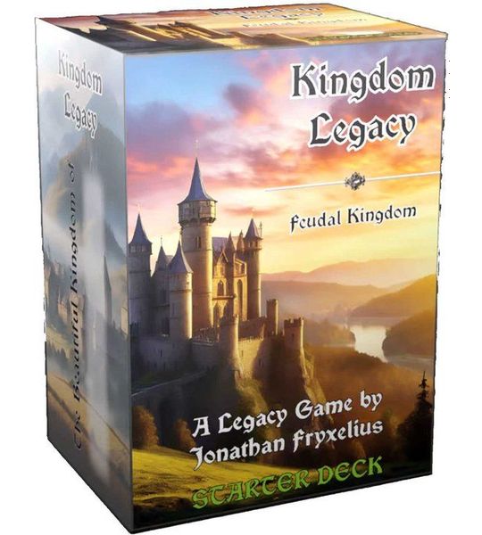 Asmodee kaartspel Kingdom Legacy Feudal Kingdom strategisch avontuur