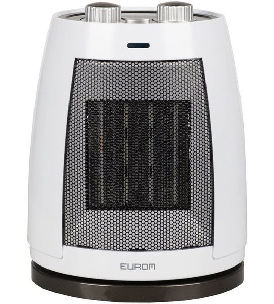 Eurom Safe-t-heater 1500 Heater Keramische kachel Zwart
