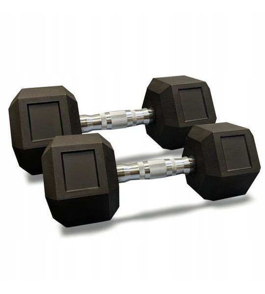 Gegomineerde Halters van Gietijzer 2x42,5kg voor Krachttraining