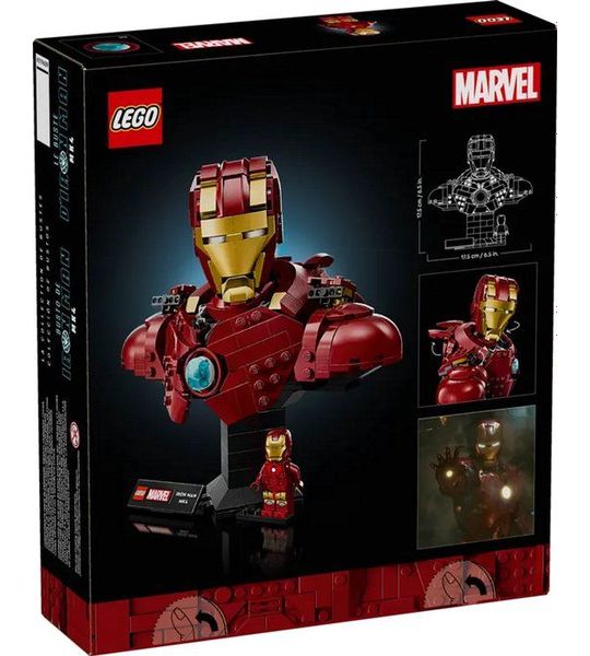 LEGO - Iron Man MK4 buste - 76327 - Marvel