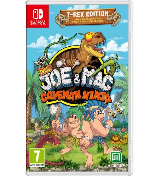 New Joe & Mac: Caveman Ninja: T-rex Edition Nintendo Switch