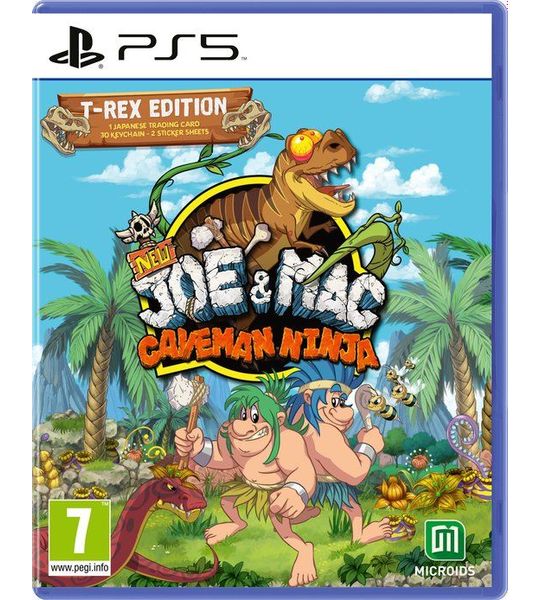 New Joe & Mac: Caveman Ninja: T-rex Edition Playstation 5
