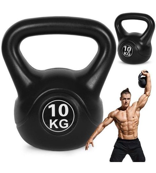 MovePro Kettlebell - 10 kg - Fitness Gewicht - Zwart