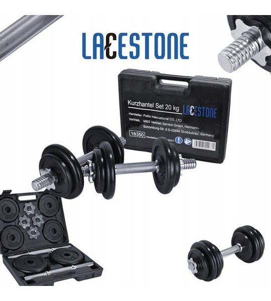 Verstelbare Halters Set 4x2.5kg + 4x1.25kg met Koffer