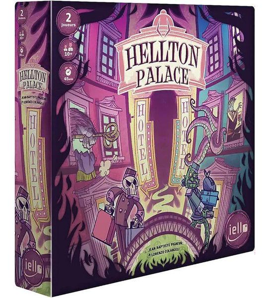IELLO Hellton Palace: Strategisch Bordspel voor 2 Spelers