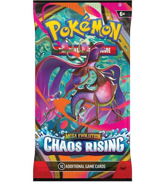 Pokémon Mega Evolution Chaos Rising Booster