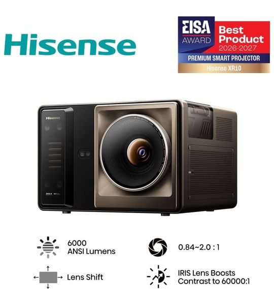 Hisense XR10 Beamer Zwart