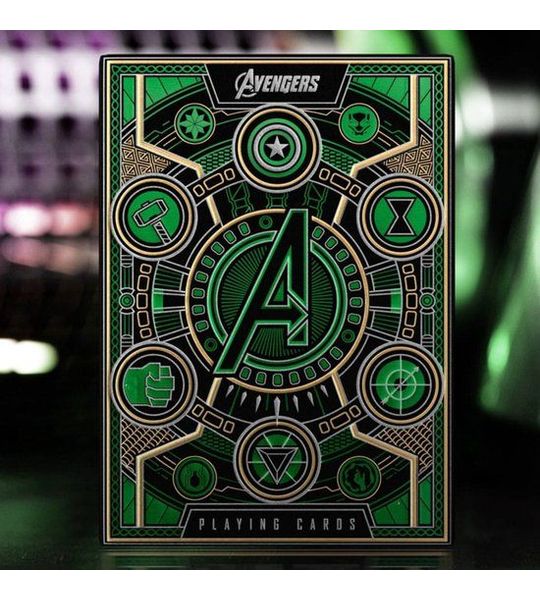 Avengers - The Infinity Saga Playing Cards Green Version