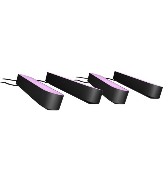 Philips Hue Play Lichtbalk White and Color Zwart 4-Pack
