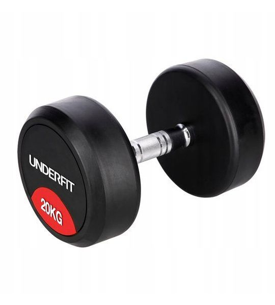 UNDERFIT Gummen Halter 20 kg - Kracht & Fitness Training