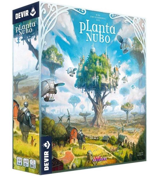 Asmodee bordspel Planta Nubo strategisch spel solarpunk 1-4 spelers