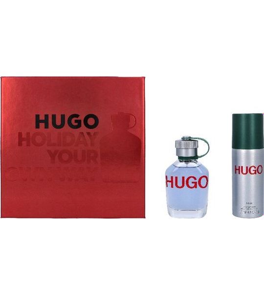 Hugo Man 75 ml + deodorant spray geschenkset