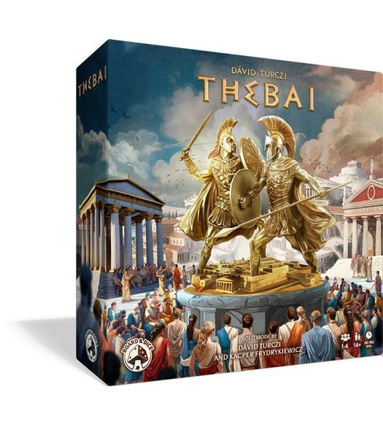 Asmodee bordspel Thebai strategisch familiespel Grieks mythologie