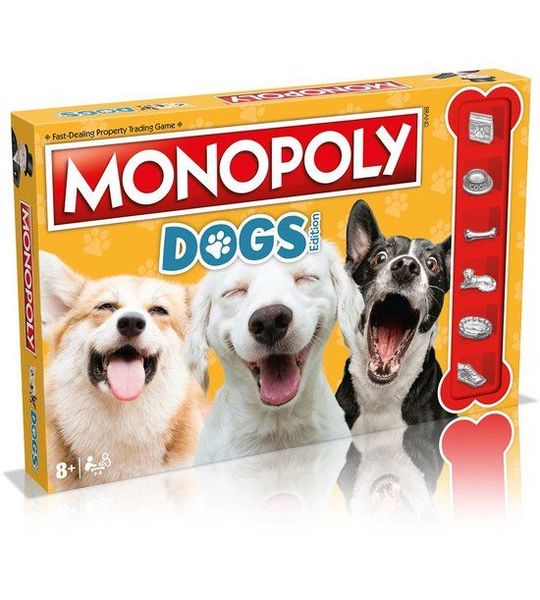 Asmodee bordspel Monopoly Dogs honden editie gezelschapsspel
