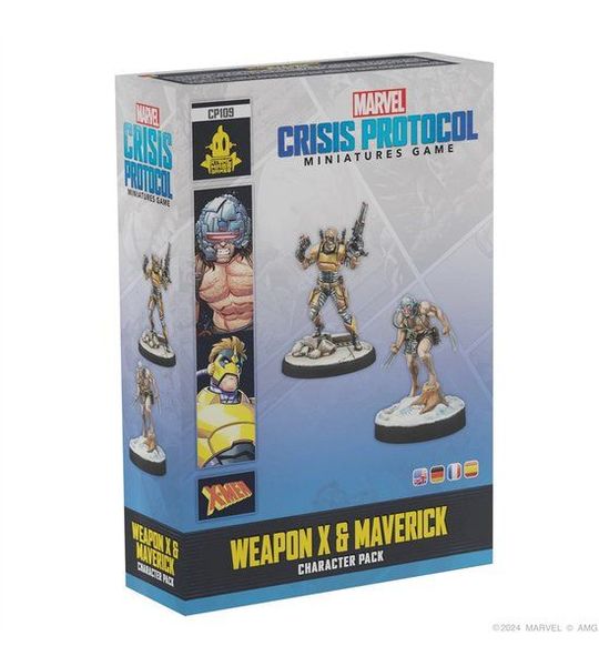 Atomic Mass Games Marvel miniaturen Weapon X & Maverick - Crisis Protocol
