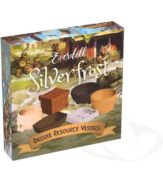 Asmodee Everdell Silverfrost Deluxe Resource Vessels bordspel accessoire