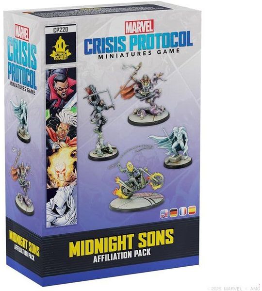 Atomic Mass Games Marvel miniaturen Midnight Sons Affiliation Pack set