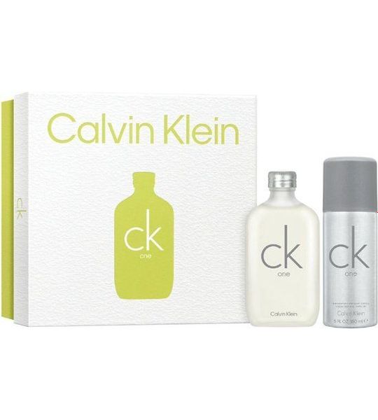 CK One 100 ml + deodorant spray geschenkset
