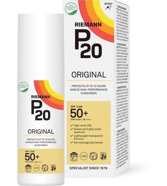 P20 Zonnebrand Spray SPF50