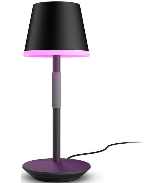 Philips Hue Go tafellamp - White and Color - zwart