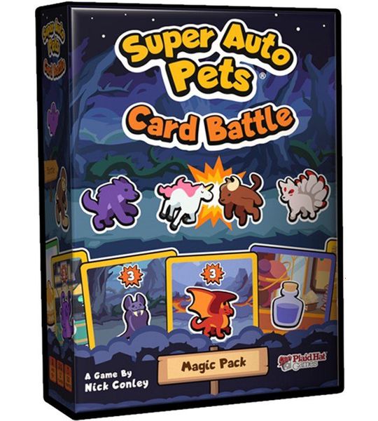 Super Auto Pets Card Battle Magic - kaartspel - Engels