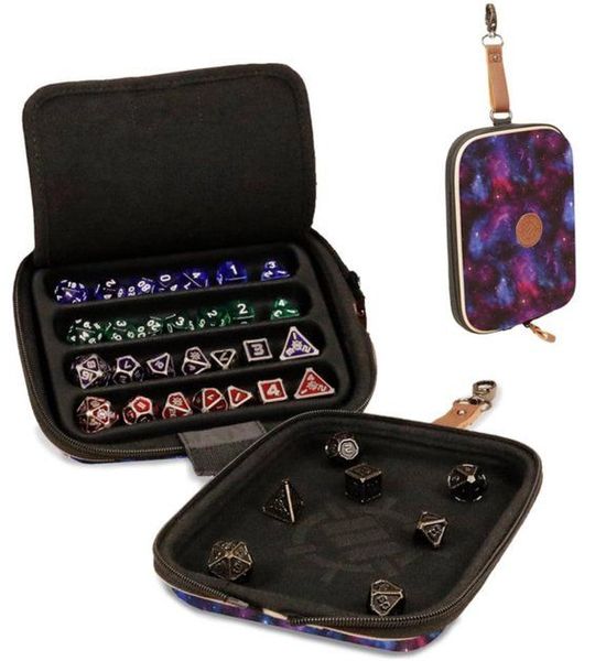 Enhance Board Game Dice Bag Designer Edition Galaxy