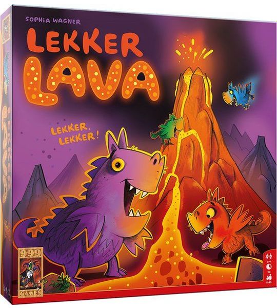 999 Games - Lekker Lava - Bordspel - Leuk en kleurrijk kinderspel!