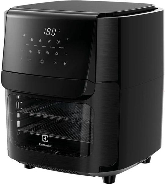 Electrolux EAF12B Enkel 12 l Vrijstaand 1700 W Heteluchtfriteuse Zwart