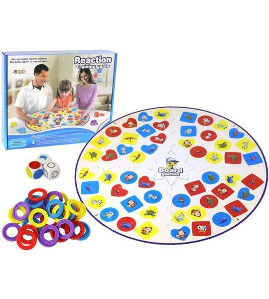 Een logisch bordspel voor reflexen en perceptie