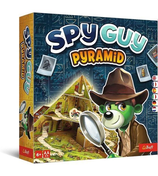 Spy Guy Pyramid: Coöperatief Observatiespel voor het Hele Gezin