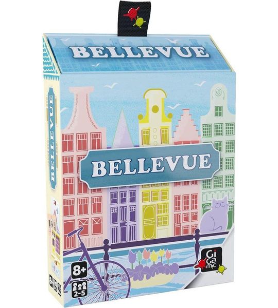 Bellevue: Strategisch Kaartspel voor 2-4 Spelers, Vanaf 8 Jaar