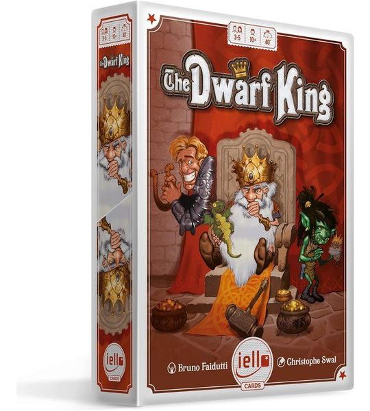 IELLO The Dwarf King: Intensief Kaartspel voor Strategische Denkers