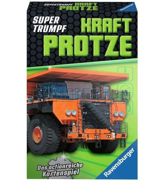 Ravensburger Supertrumpf Kraftprotze Kaartspel - 32 Kaarten, Vanaf 7 Jaar