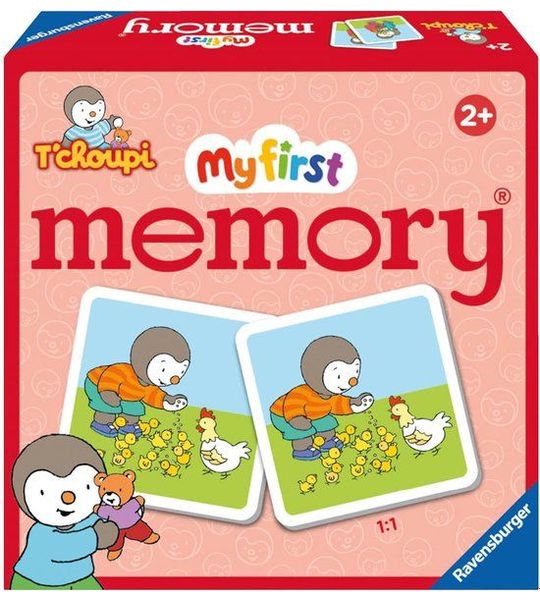 Ravensburger T'Choupi Memory Spel - Eerste Educatieve Geheugentraining