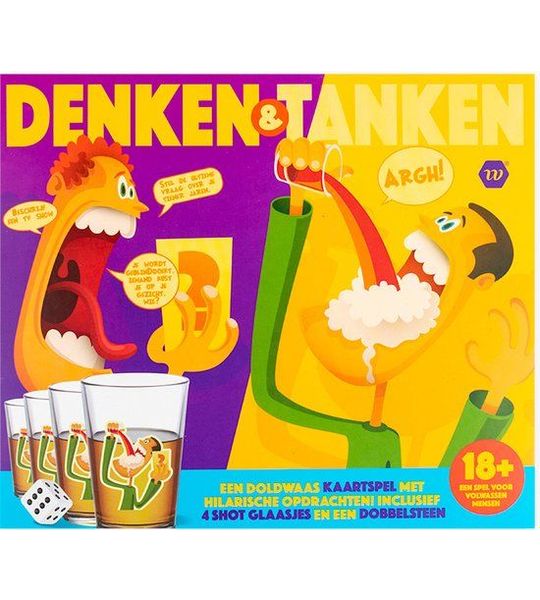 Denken & Tanken kaartspel - Drankspel - Alcohol - Drinkspel